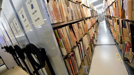 &nbsp; (Plus d'un million et demi d'objets-disques sont conservés dans la discothèque de Radio France © MAXPPP)