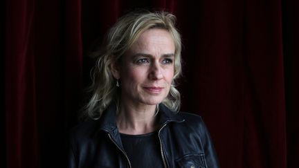 L'actrice Sandrine Bonnaire sera l'invité du festival "La Bibliothèque Parlante" à la Bibliothèque nationale de France qui célèbre la lecture à haute voix.
 (VALERY HACHE / AFP)