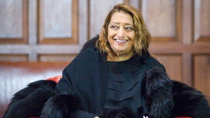 Zaha Hadid le 16 février 2016 à Oxford
 (Roger Askew/Sipa)