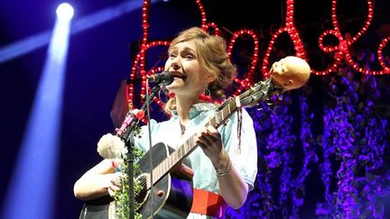 GiedRé, de son vrai nom Giedré Barauskaité, auteur-compositeur-interprète humoriste franco-lituanienne
 (MAXPPP/PHOTOPQR/LE PARISIEN / JEAN-BAPTISTE QUENTIN)