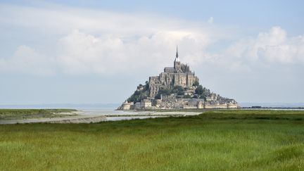 Le Mont-Saint-Michel (Manche), le 13 septembre 2023. (JEAN-CLAUDE MALAUSA / BIOSPHOTO)