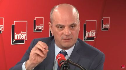 Jean-Michel Blanquer le 14 janvier 2019. (FRANCE INTER / RADIO FRANCE)