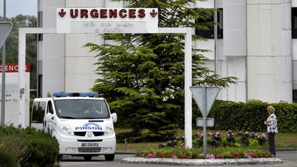 Les urgences de l'hôpital de Bourges. (STÉPHANIE PARA / MAXPPP)