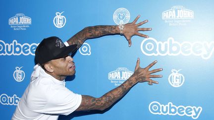 Chris Brown peut faire le main. Il semblerait que Rihanna soit retomb&eacute;e dans ses bras... (JOE KOHEN / AP / SIPA)