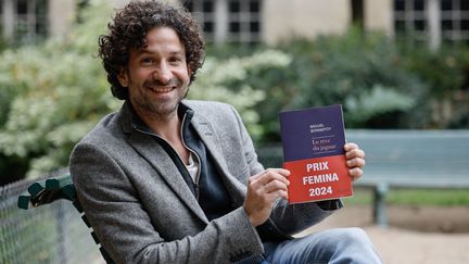 Miguel Bonnefoy, lauréat du grand prix du roman de L'Académie française et du prix Femina 2024