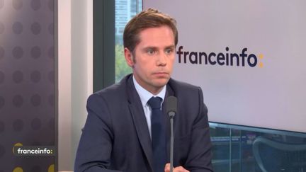 Pieyre-Alexandre Anglade, le président de la commission des Affaires européennes de l’Assemblée nationale, sur franceinfo le 5 octobre 2022. (FRANCEINFO)