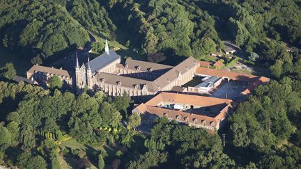 L’abbaye du Mont des Cats à&nbsp;Godewaersvelde dans le Nord, le 18 juillet 2010. (LECLERCQ OLIVIER / HEMIS.FR / AFP)