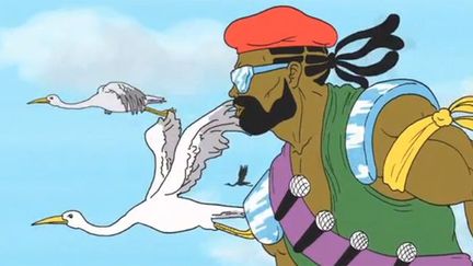 Le commandant Major Lazer...
 (Saisie écran)