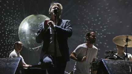 LCD Soundsystem en concert au Portugal en août 2016.
 (Estela Silva/EFE/Newscom/MaxPPP)