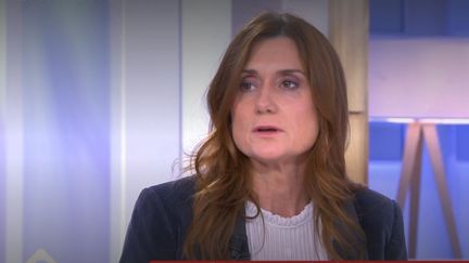 La députée Sandrine Josso s'exprime sur France 5, le 20 novembre 2023. (FRANCE 5)