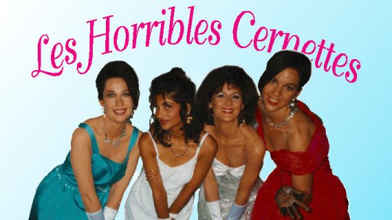 Les Horribles Cernettes, groupe compos&eacute; de quatre femmes du Cern, ont l'honneur de figurer sur la premi&egrave;re photo post&eacute;e sur le web. (SILVANO DE GENNARO)