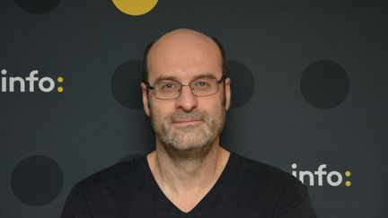 Frédéric Bosser, fondateur du mook "Arts dessinés". (JEAN-CHRISTOPHE BOURDILLAT / RADIO FRANCE)