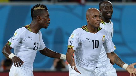 Les Black Stars du Ghana (CARL DE SOUZA / AFP)