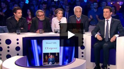  (Manuel Valls invité samedi soir de On n'est pas couché © Capture d'écran ONPC)