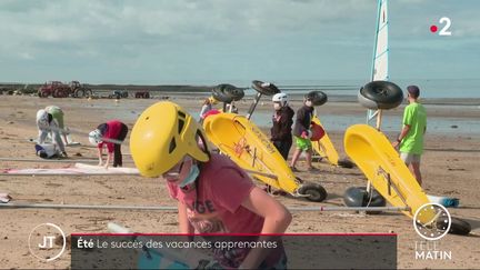 "Vacances apprenantes" : la colonie de Gouville-sur-Mer mêle travail et plaisir