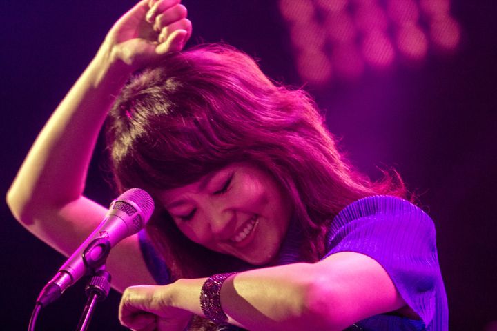 Youn Sun Nah à Jazz à Vienne le 2 juillet 2014
 (Jean-François Lixon)