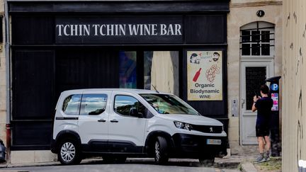 Le restaurant "Tchin Tchin Wine Bar" à Bordeaux, le 13 septembre 2023. (GUILLAUME BONNAUD / MAXPPP)