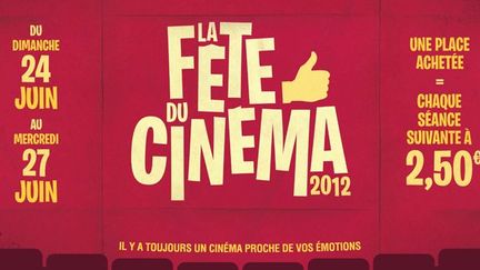 Affiche officielle de la Fête du Cinéma 2012 (détail)
 (DR)