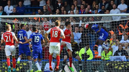 Kurt Zouma trouve la faille contre Arsenal (BEN STANSALL / AFP)