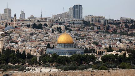 Vue générale de Jérusalem, le 21 octobre 2022. (AHMAD GHARABLI / AFP)