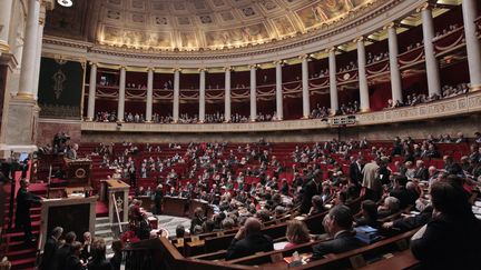 L'Assembl&eacute;e nationale, &agrave; Paris, le 20 octobre 2010. (JACQUES DEMARTHON / AFP)