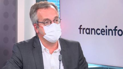 Thomas Fatome, le directeur général de l’Assurance maladie, sur franceinfo le 3 spetembre 2021. (FRANCEINFO)