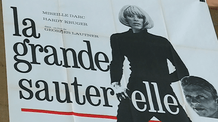 Affiche du film La grande sauterelle (1967)
 (France 3 / Culturebox / capture d&#039;écran)