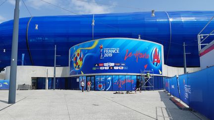 Le stade Océane du Havre, prêt pour la Coupe du monde. (CÉCILIA ARBONA / RADIO FRANCE)