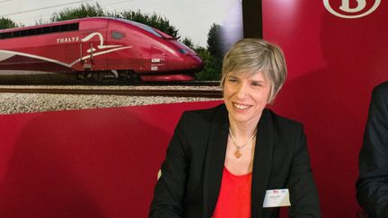 &nbsp; (Agnès Ogier est la directrice générale de Thalys © MaxPPP)