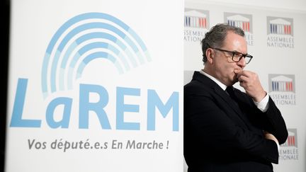 Le président du groupe La République en marche, Richard Ferrand, à Paris, le 24 octobre 2017. (MAXPPP)