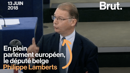 VIDEO. Le coup de gueule du député belge Philippe Lamberts contre la politique des dirigeants européens vis-à-vis des migrants (BRUT)