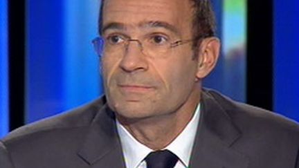 Le ministre du Travail Eric Woerth (France 2)