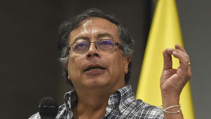 Le président colombien Gustavo Petro, le 6 septembre 2022. (JOAQUIN SARMIENTO / AFP)