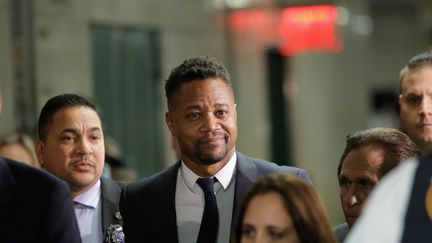 L'acteur Cuba Gooding Jr. à son arrivée à la Cour suprême de New York, le 31 octobre 2019. (EDUARDO MUNOZ / REUTERS)