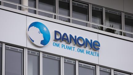 Le siège de Danone à Reuil-Malmaison, le 26 janvier 2021. (VINCENT ISORE / MAXPPP)