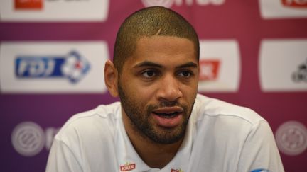 Le joueur de Charlotte, Nicolas Batum (TED ALJIBE / AFP)