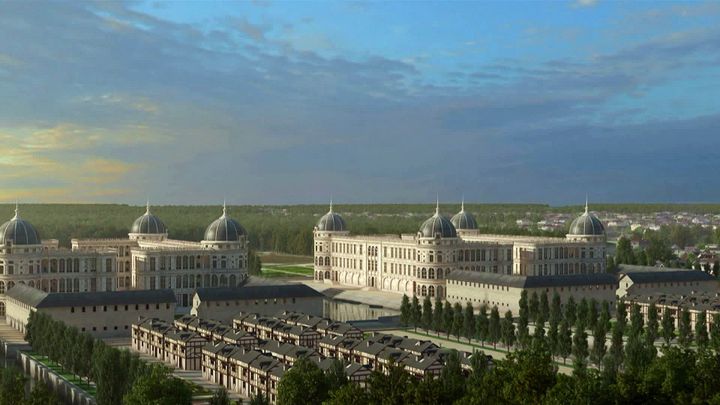 La ville idéale de Romorantin modélisée par Léonard de Vinci et présentée en 3D dans l'exposition de Clos Lucé (France 3 Centre)