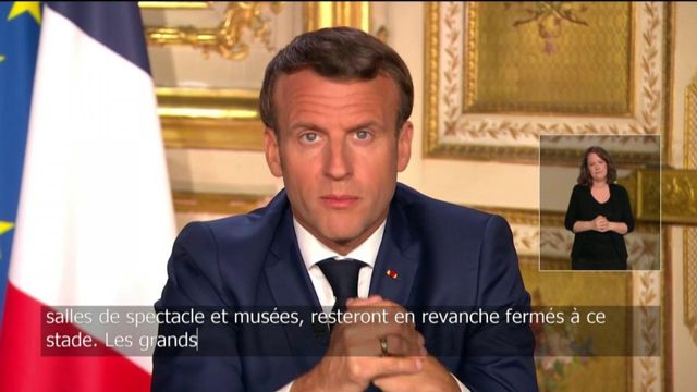 Emmanuel Macron explique que les restaurants et cafés resteront fermés après le 11 mai