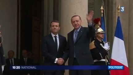 Visite d'Erdogan en France : Emmanuel Macron a évoqué la question des droits de l'Homme