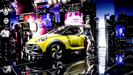  (La nouvelle Opel Adam Rocks présentée à Genève © MaxPPP)