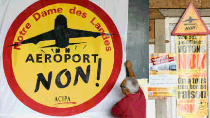 &nbsp; (Le juge des référés du Conseil d'État a rejeté mercredi un nouveau recours d'opposants au référendum consultatif sur le projet controversé d'aéroport nantais de Notre-Dame-des-Landes © Sipa)