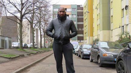 Hadama Traoré à Aulnay-sous-Bois en 2017 (MAXPPP)