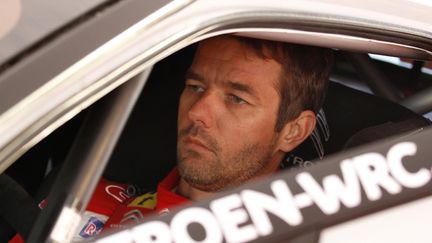 Sébastien Loeb (Citroën Racing) sur la terre de Sardaigne