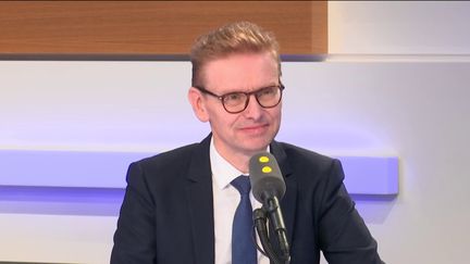 Jacques Baudoz, président de Jouéclub, le 9 octobre sur franceinfo. (FRANCEINFO / RADIOFRANCE)