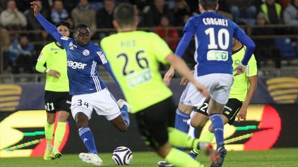 Le 1er but strasbourgeois, signé Fofana (JEAN-MARC LOOS / MAXPPP)