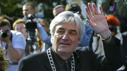 Le cinéaste polonais&nbsp;Andrzej Zulawski au festival international du film de Moscou, le 2 juillet 2006. (MISHA JAPARIDZE / AP / SIPA)