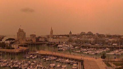 Météo : un nuage de sable venu du Sahara recouvre une partie de la France