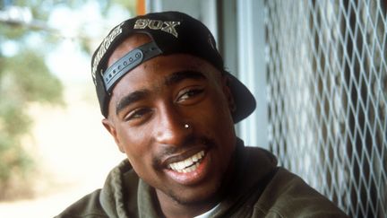 Le rappeur Tupac Shakur dans le film "Poetic Justice", diffusé en 1993. (KOBAL / THE PICTURE DESK / AFP)