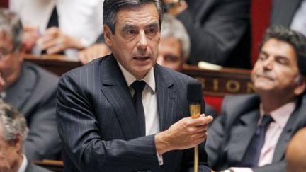 François Fillon à l'Assemblée nationale, le 7 septembre dernier. (AFP PHOTO PATRICK KOVARIK)