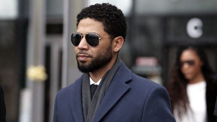 L'acteur Jussie Smollett après une audience à la Leighton Criminal Courthouse à Chicago, le 14 mars 2019.
 (NUCCIO DINUZZO / GETTY IMAGES NORTH AMERICA / AFP)